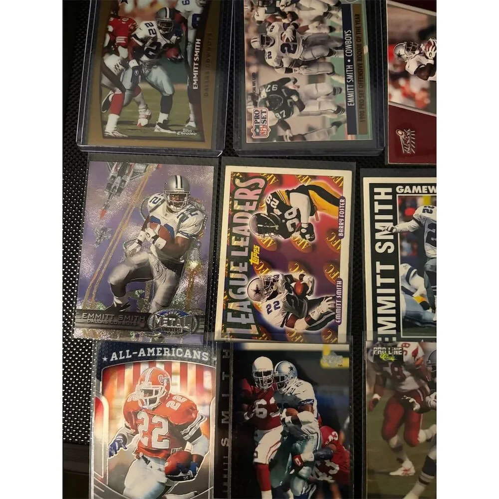 Emmitt Smith 12-Card Lot NFL Dallas Cowboys Special Edition Trading Cards
